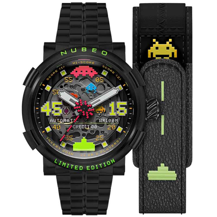 Nubeo Orion Automatic Invaders Abyss Limited Edition angled shot picture