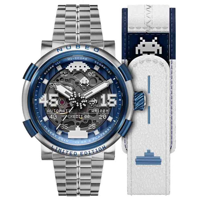 Nubeo Orion Automatic Laser Lagoon Limited Edition angled shot picture