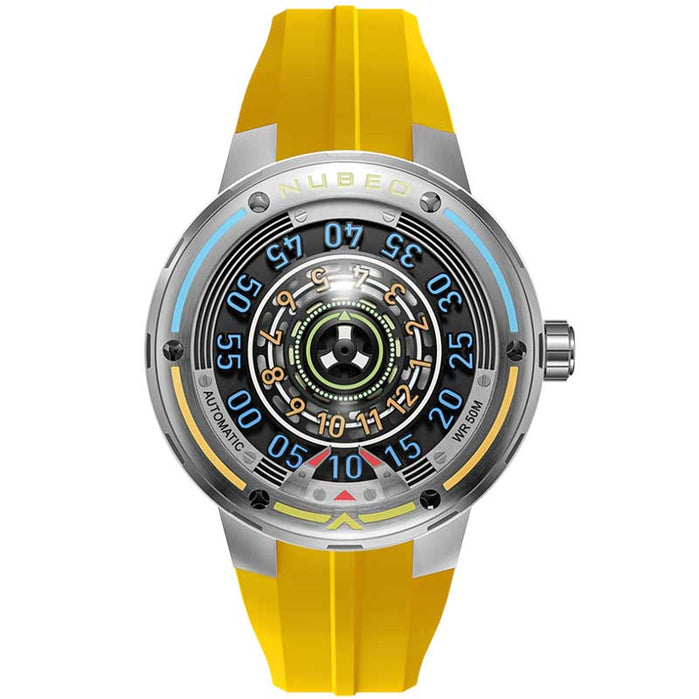 Nubeo Orbiter Automatic Stellar Sunbeam Limited Edition angled shot picture