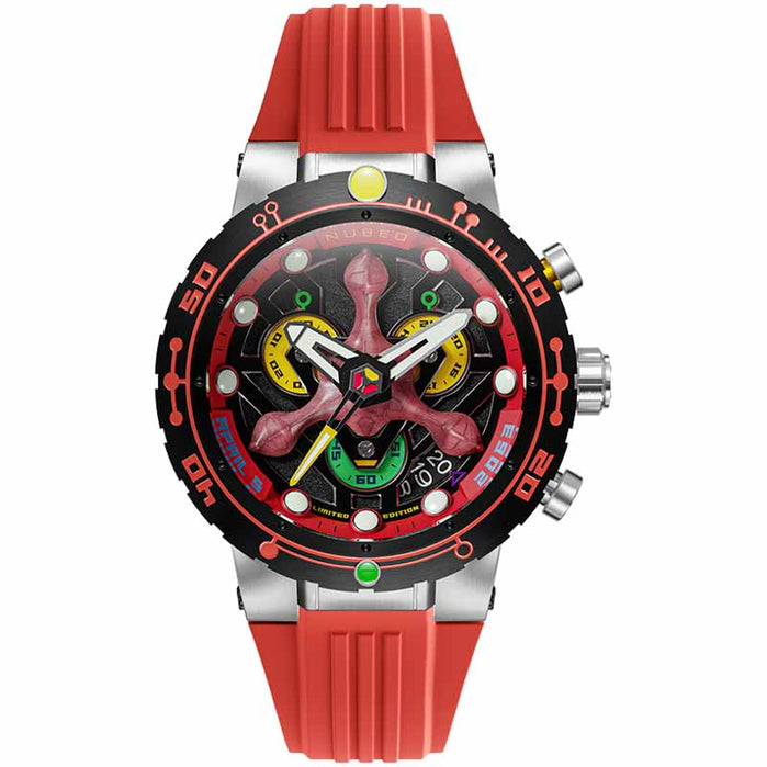 Nubeo Opportunity Chrono Star Trek First Contact Day Vulcan Ember Limited Edition angled shot picture