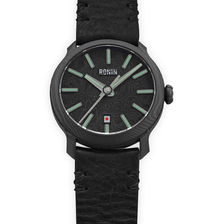 OVD Ronin Automatic Damascus Tokugawa Black