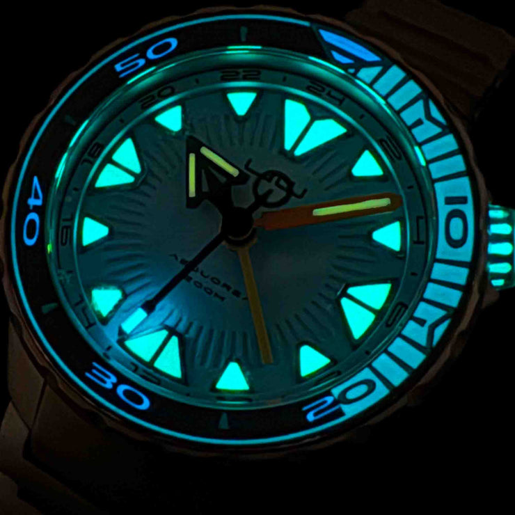 OVD UW Aequorea II Automatic Tritium Turquoise