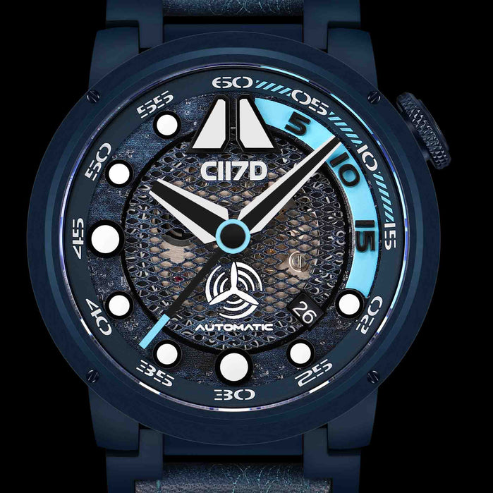OVD NavAir Automatic Blue angled shot picture