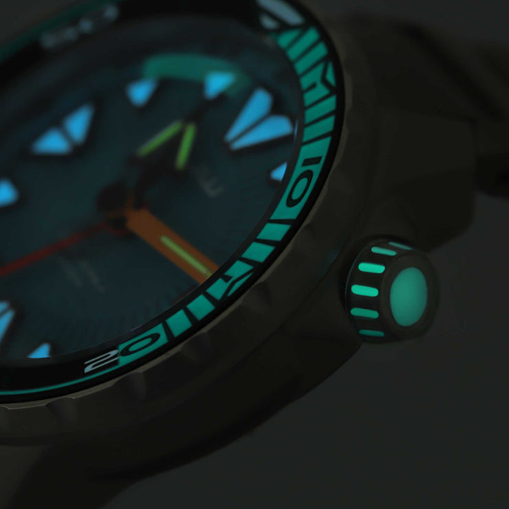 OVD UW Aequorea II Automatic Tritium Turquoise