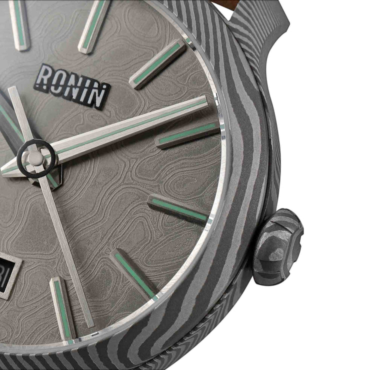 OVD Ronin Automatic Damascus Takeda Steel