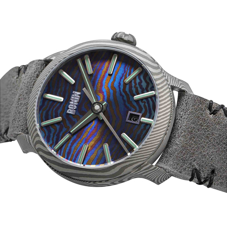 OVD Ronin Automatic Damascus Toyotomi Blue