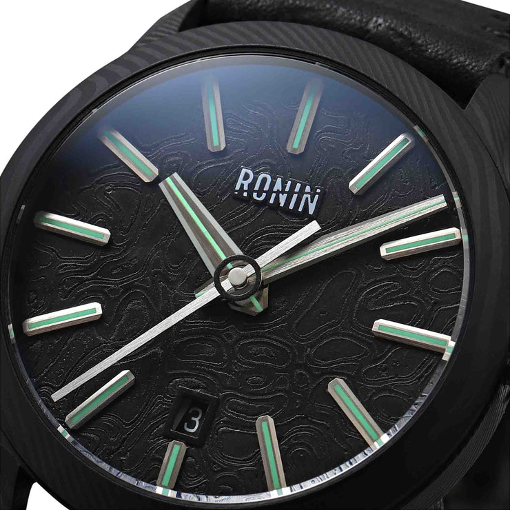 OVD Ronin Automatic Damascus Tokugawa Black