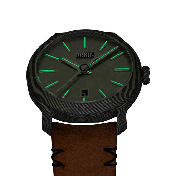 OVD Ronin Automatic Damascus Takeda Steel