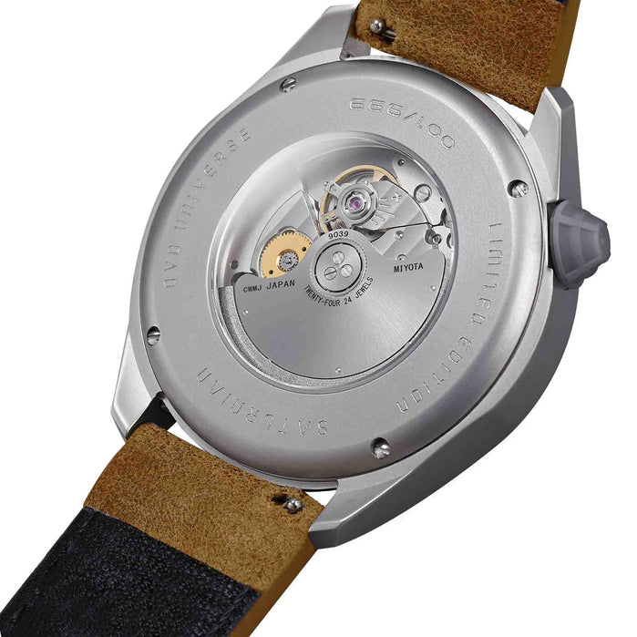 OVD Saturnian Automatic Silver angled shot picture