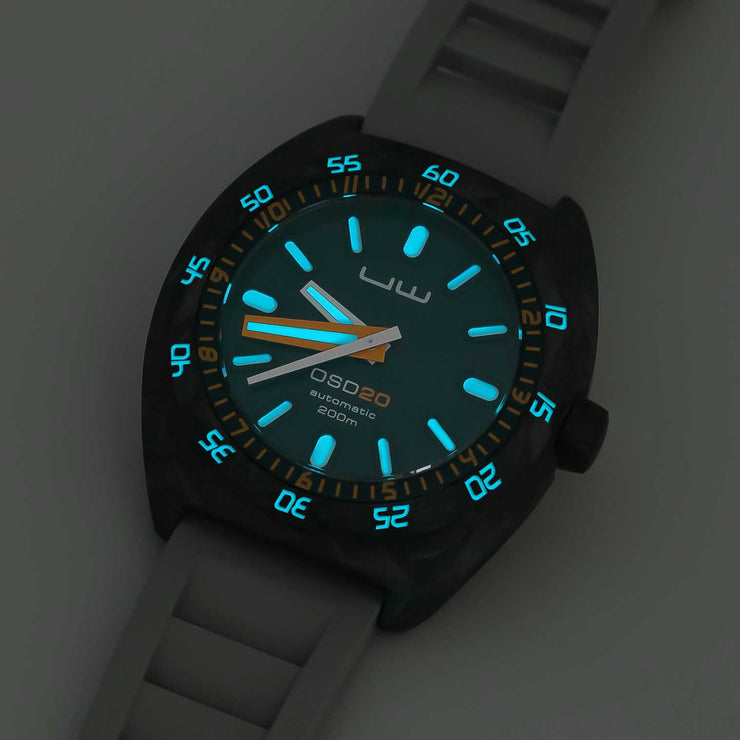 OVD UW SharkX Automatic Carbon Fiber Blueshark