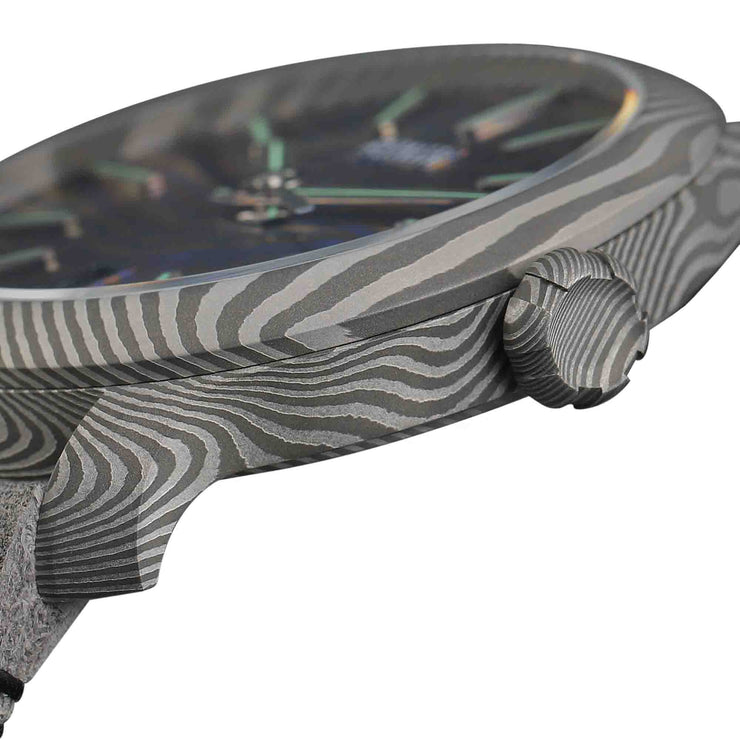 OVD Ronin Automatic Damascus Toyotomi Blue