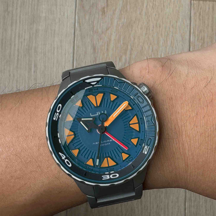 OVD UW Aequorea II Automatic Tritium Deep Blue