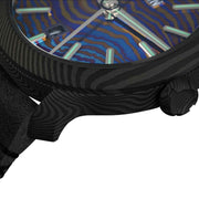 OVD Ronin Automatic Damascus Toyotomix Blue