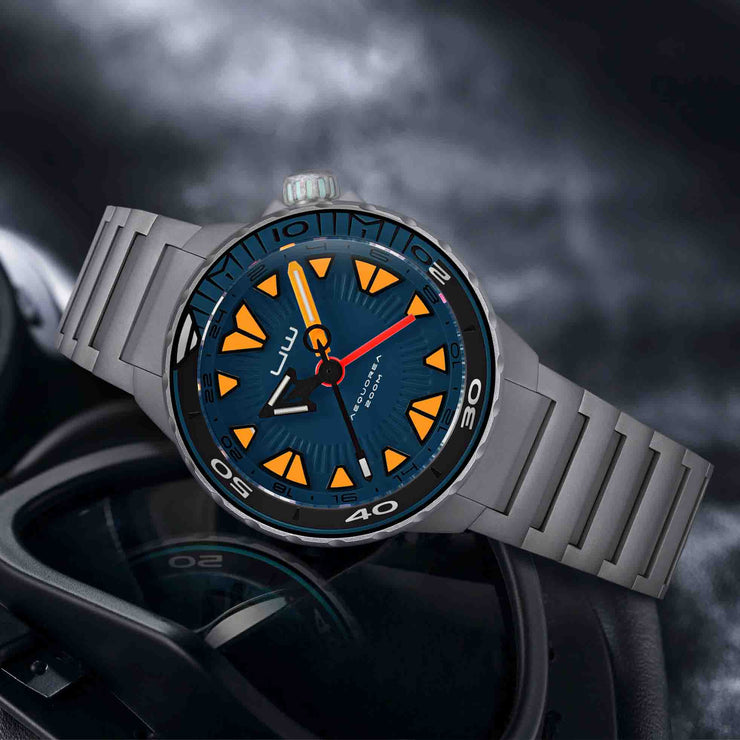 OVD UW Aequorea II Automatic Tritium Deep Blue