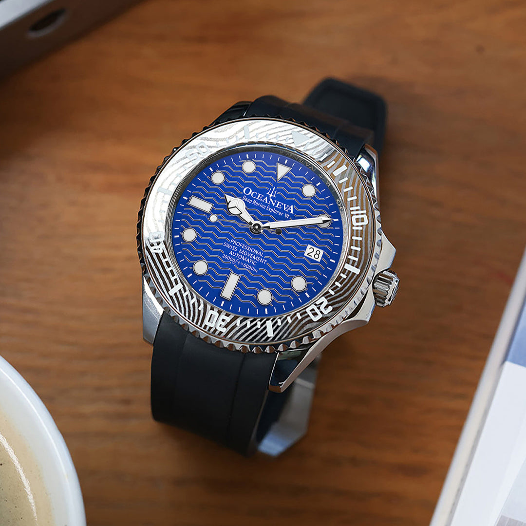 Oceaneva 6000m Deep Marine Explorer VI Grade 5 Titanium Automatic