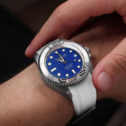 Oceaneva Deep Marine Explorer II Damascus Blue White Limited Edition