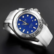 Oceaneva Deep Marine Explorer II Damascus Blue White Limited Edition