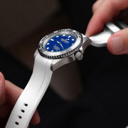 Oceaneva Deep Marine Explorer II Damascus Blue White Limited Edition