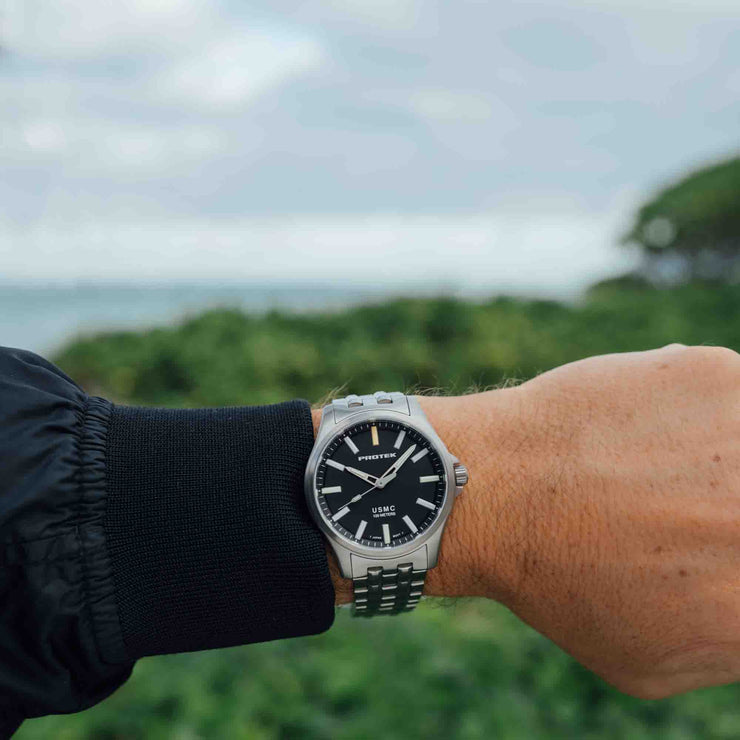 ProTek Titanium Field 3101BR USMC Series Black