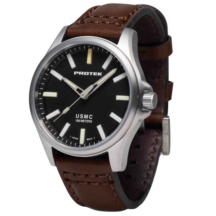 ProTek Titanium Field 3101 USMC Series Black Brown