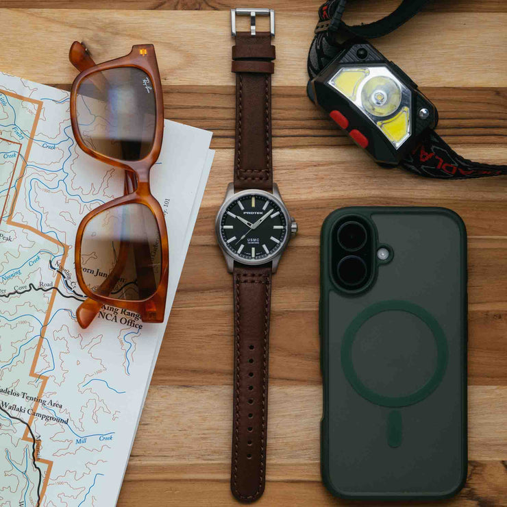 ProTek Titanium Field 3101 USMC Series Black Brown