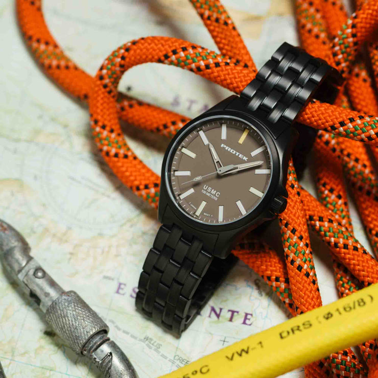 ProTek Titanium Field 3106BR USMC Series IP Black