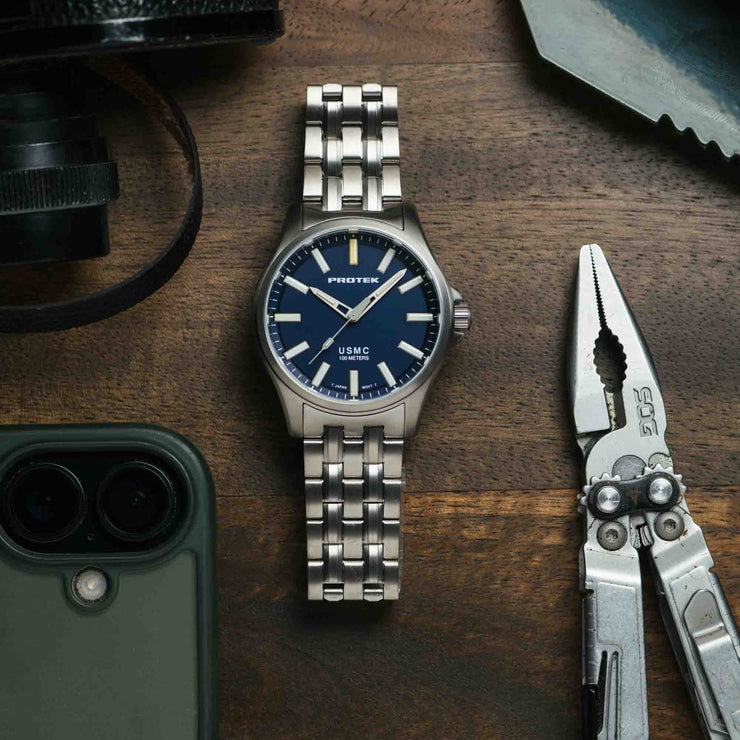 ProTek Titanium Field 3103BR USMC Series Dark Blue