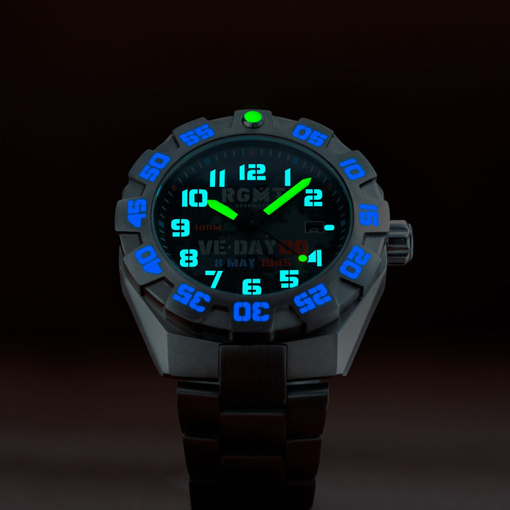 RGMT Field Master Automatic VE-Day 80th Limited Edition Commemoration Black
