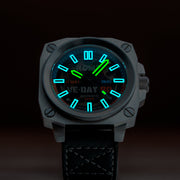 RGMT Altimeter Skeleton Automatic VE-Day 80th Limited Edition Freedom Black