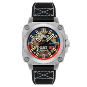 RGMT Altimeter Skeleton Automatic VE-Day 80th Limited Edition Freedom Black