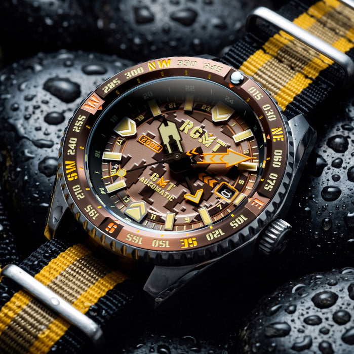 RGMT Dragoon Automatic Desert Blend angled shot picture