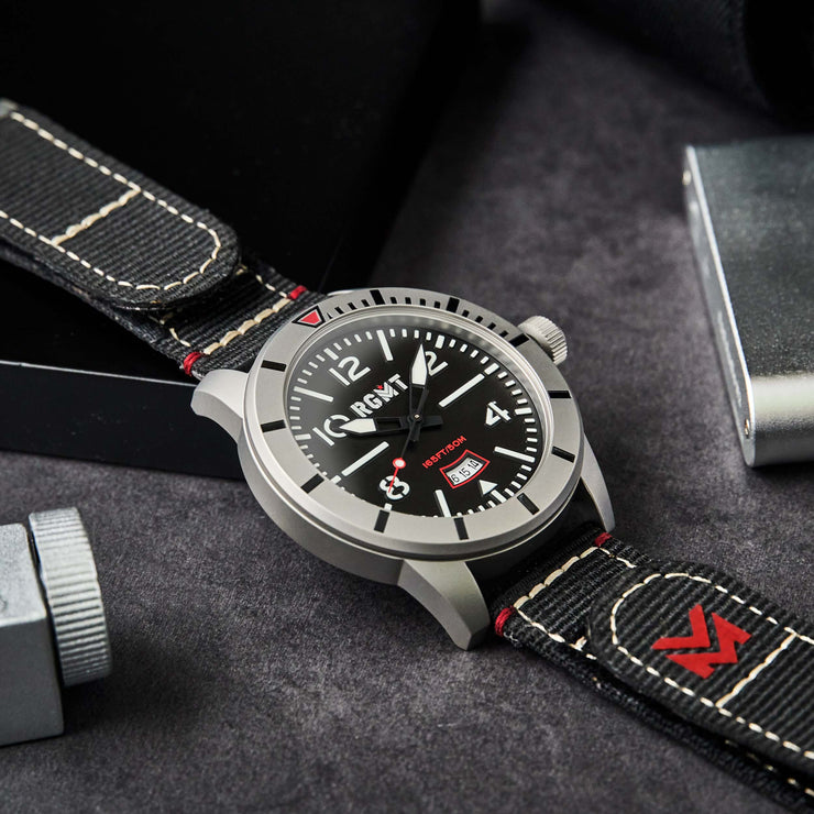 RGMT Military 3 Hands Date Target Black