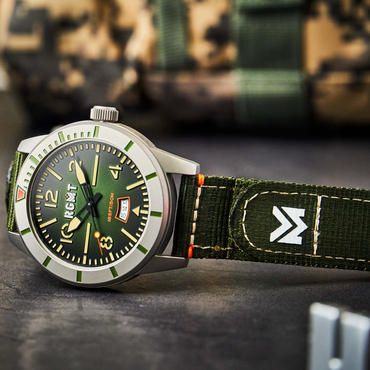 RGMT Military 3 Hands Date Green