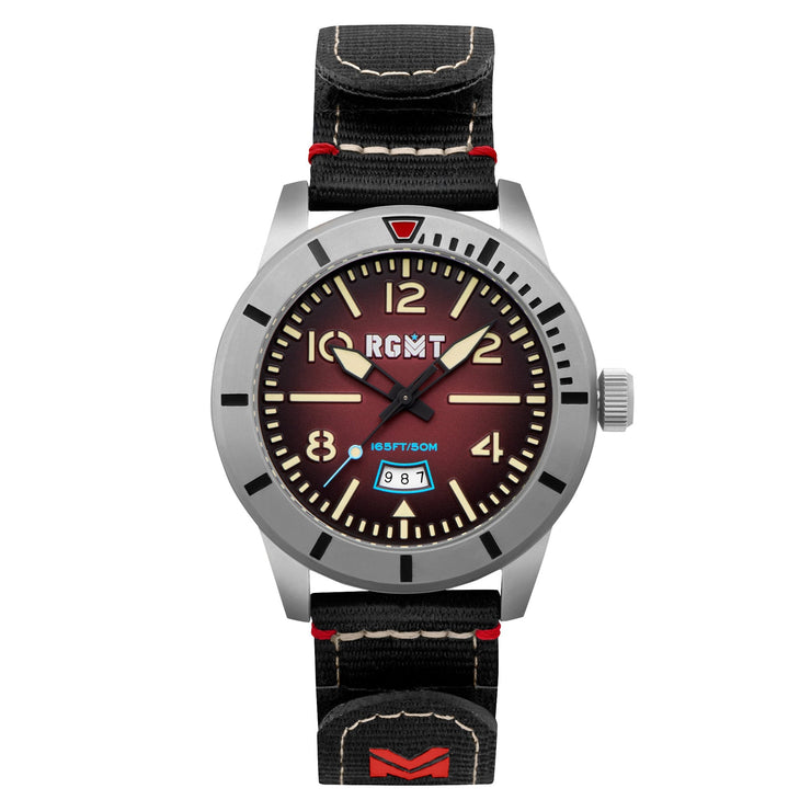 RGMT Military 3 Hands Date Burgundy