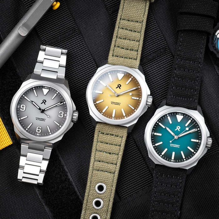 RZE Resolute Automatic Urban Teal SS Eco Version* angled shot picture