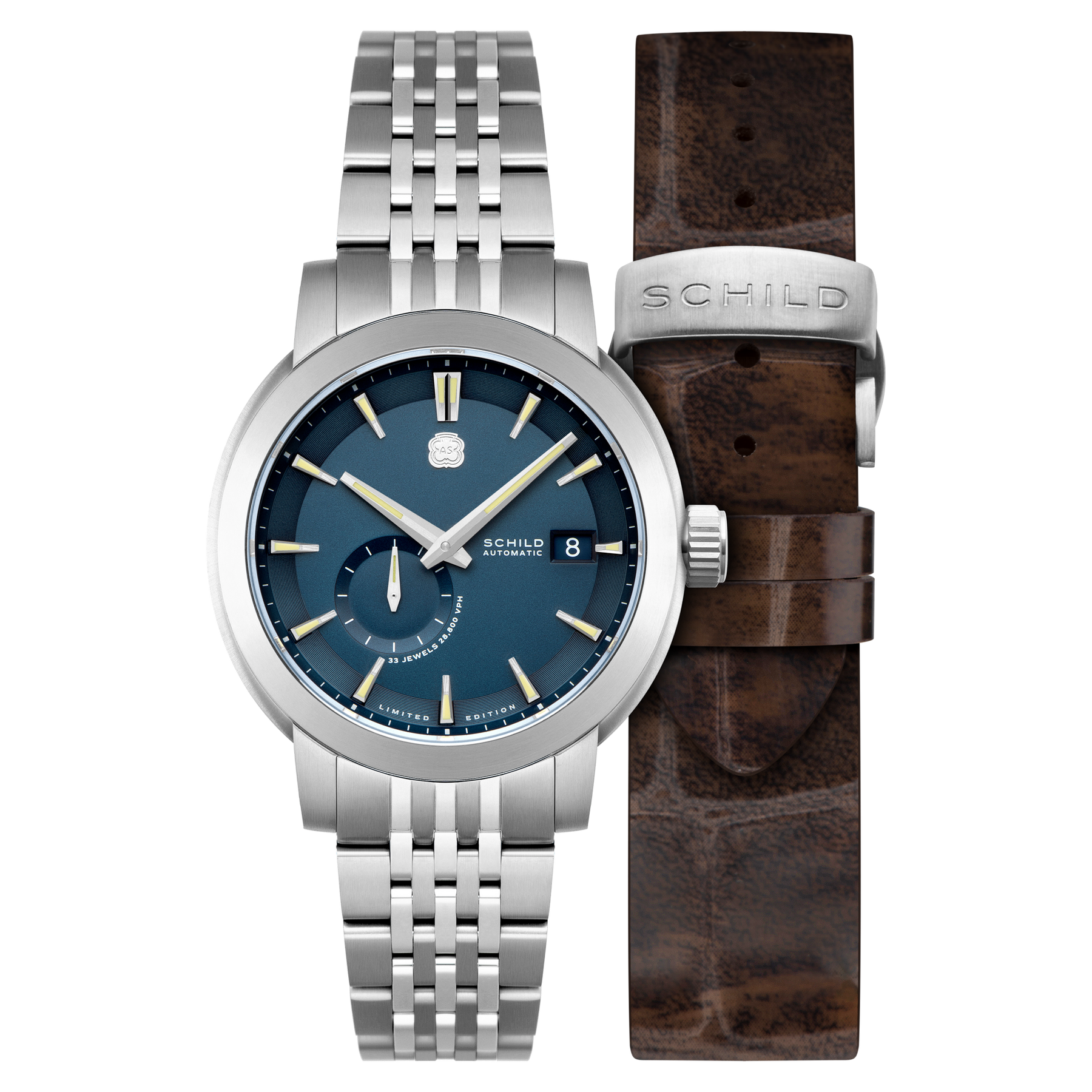 Schild Heinrich Micro Rotor Automatic Midnight Blue Limited