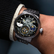 Schild Heinrich GMT Tourbillon Limited Edition Raven Black