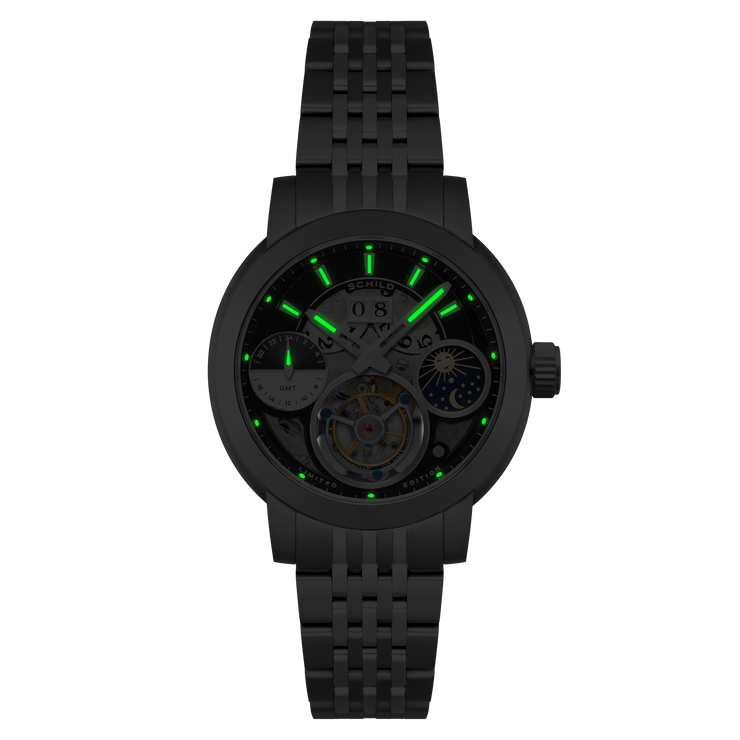 Schild Heinrich GMT Tourbillon Limited Edition Raven Black