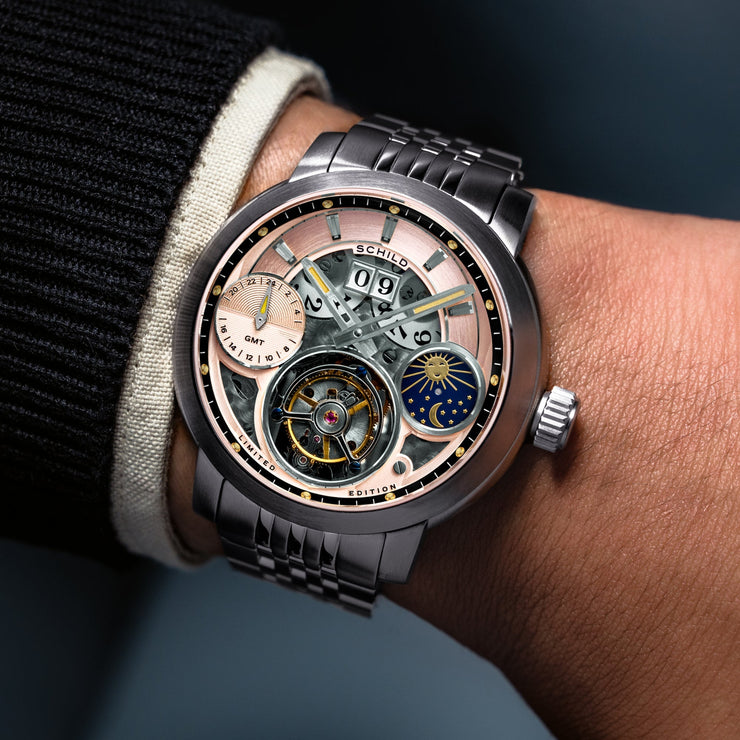 Schild Heinrich GMT Tourbillon Limited Edition Sunset Peach