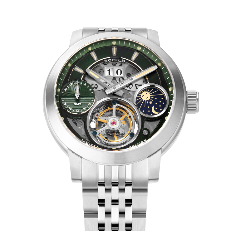 Schild Heinrich GMT Tourbillon Limited Edition Jade Green
