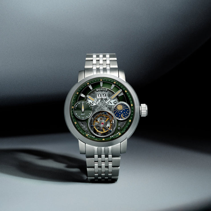 Schild Heinrich GMT Tourbillon Limited Edition Jade Green