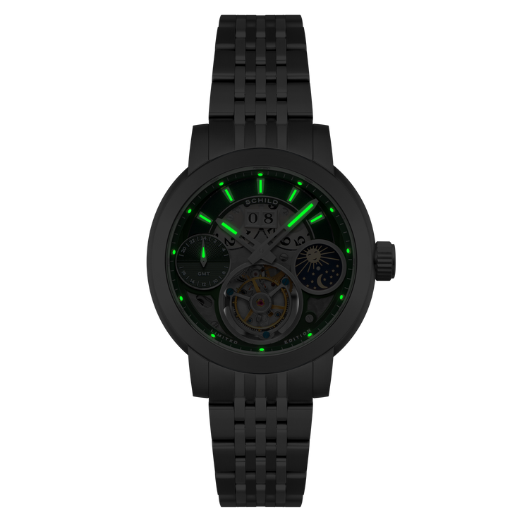 Schild Heinrich GMT Tourbillon Limited Edition Jade Green