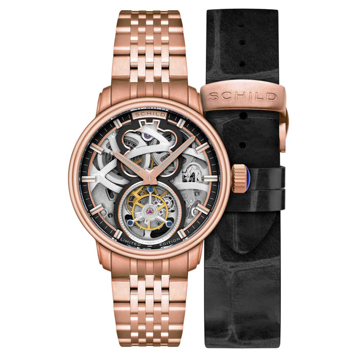 Schild Maximillian Tourbillon Rose Gold Limited Edition angled shot picture