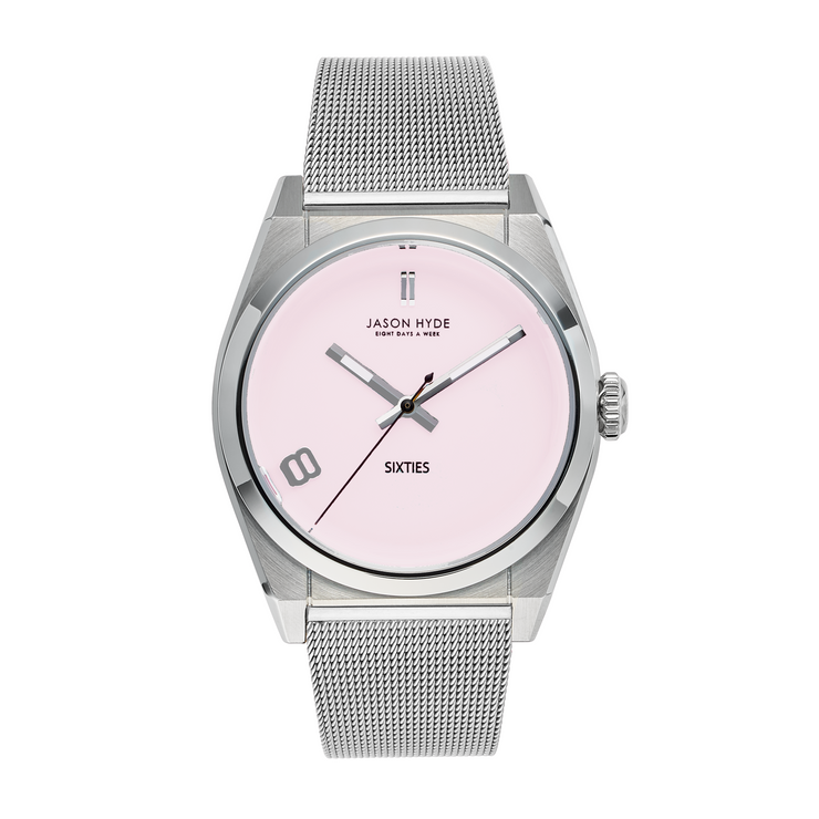 Jason Hyde Sixty Eight 34mm Light Pink Mesh