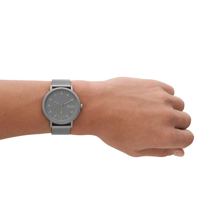 Skagen Kuppel Subsecond Gunmetal Mesh