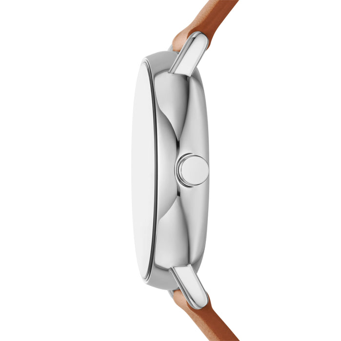 Skagen Signatur Multifunction Tan Blue angled shot picture