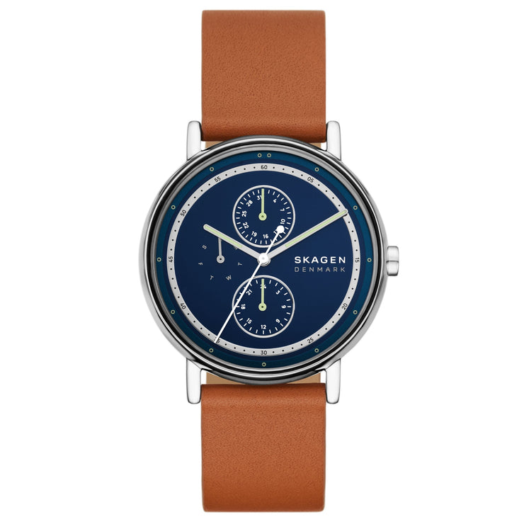 Skagen Signatur Multifunction Tan Blue