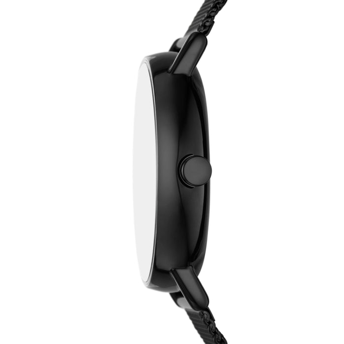 Skagen Signatur Multifunction Black Mesh angled shot picture