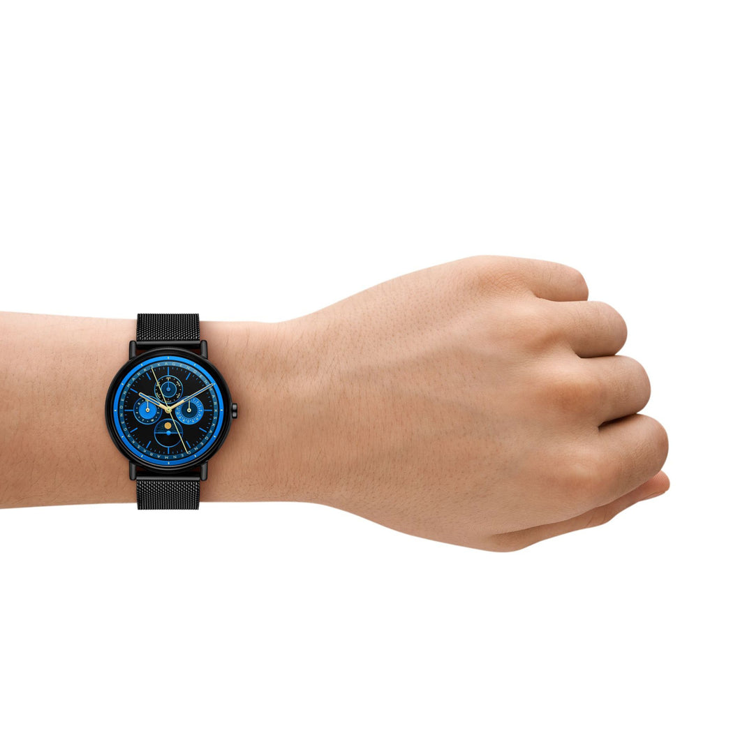 Skagen Signatur Multifunction Black Mesh | Watches.com