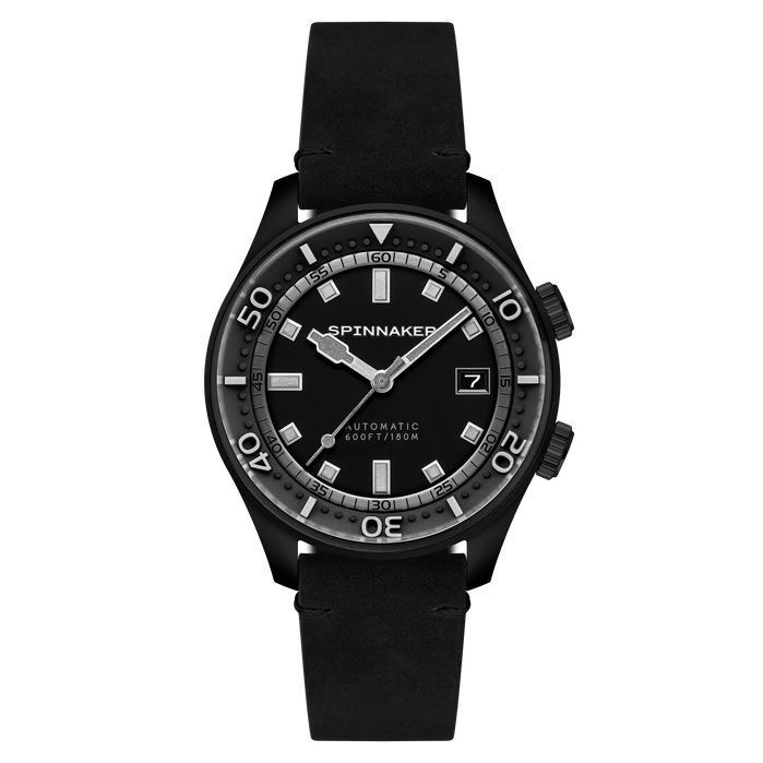 Spinnaker Bradner Automatic Black angled shot picture